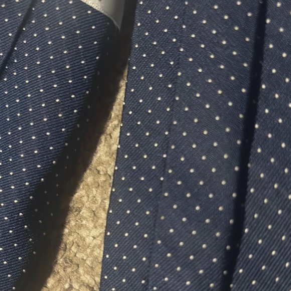 Blue Silk Classic Tie Accessory - Picture 4 of 6